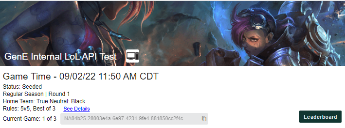 League of Legends Custom Match – GENERATION ESPORTS, riot games login  status 